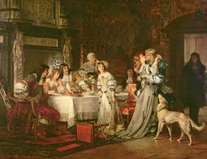Återkomsten, 1870 av Carl Heinrich Hoff