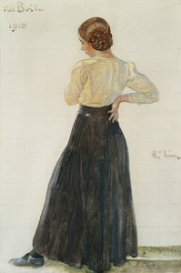Brita, 1910 av Carl Larsson