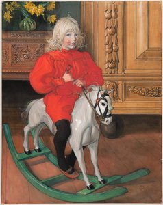 ”Murre”. Porträtt av Casimir Laurin av Carl Larsson