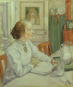 Min äldsta dotter, 1904 av Carl Larsson