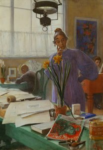 Min fru av Carl Larsson