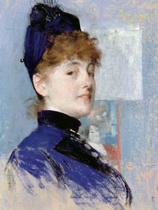 Porträtt av Alma av Carl Larsson