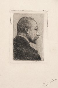 Självporträtt av Carl Larsson