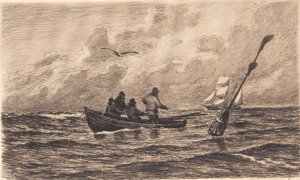 På Skagens sydostkust av Carl Locher