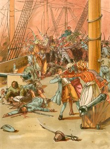 Attackerad av pirater