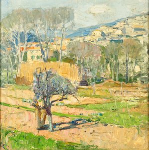 Cagnes av Carl Moll