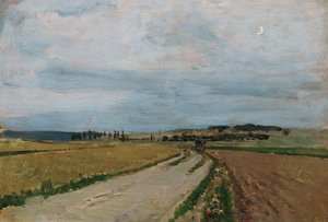 Humörstudiekväll, Michelhausen (Plankenberg) av Carl Moll