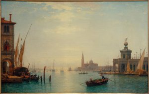 Venedig, Canal Grande, utsikt över S.Giorgio... / C.Morgenstern av Carl Morgenstern