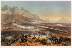 Slaget vid Buena Vista, pub. 1851.