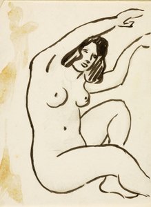 Kvinnlig nakenbild av Carl Newman