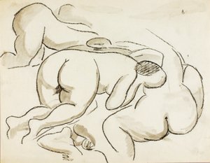 Kvinnlig naken komposit av Carl Newman