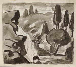 Landskap av Carl Newman