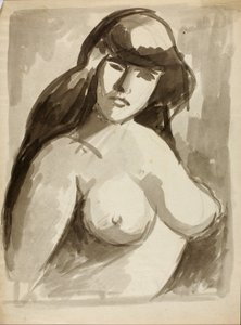 Naken kvinnlig torso av Carl Newman
