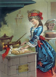 In the Kitchen, illustration från 