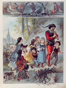 Pied Piper of Hameln, ca 1880