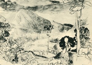 Utsikt från Trento, 1815, 1943.