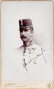 Ärkehertig Franz Ferdinand av Österrike, 1902.