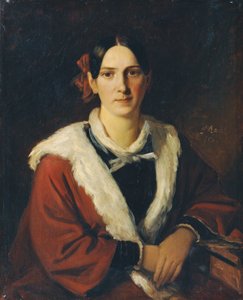 Luise von Schwind, hustru till målaren Moritz von Schwind