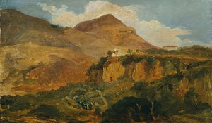 Södra bergslandskap av Carl Rahl