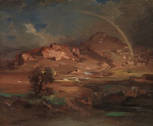 Kyrkogården i Pronoia nära Nauplia, ca. 1841-47.