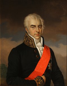 Porträtt av greve Alexei Kirillovich Razumovsky 1748-1822, 1849