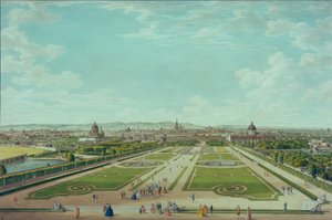 Wien sett från Upper Belvedere