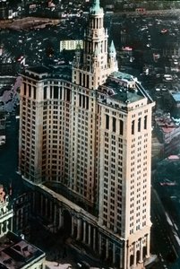 Amerikas förenta stater, New York, Manhattan Municipal Building, byggd mellan 1907-1914, bilddatum: ca 1920. Carl Simon-arkivet av Carl Simon