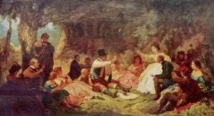 Picknicken av Carl Spitzweg