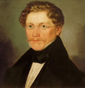 Självporträtt av Carl Spitzweg