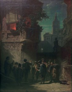 Spanisches Ständchen av Carl Spitzweg
