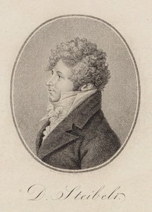 Porträtt av pianisten och kompositören Daniel Steibelt 1765-1823, 1809.