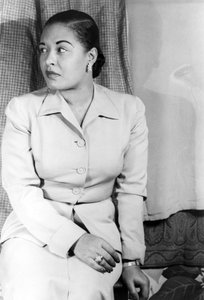 Billie Holiday (1915-1959) Amerikansk jazzsångerska 23 mars av Carl Van Vechten