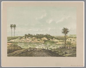 Norra kusten nära Semarang av Carl Wilhelm Mieling (possibly)