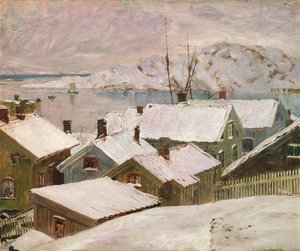 Fiskebackskil vintertid, 1899