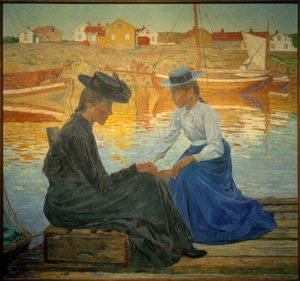 Hamnen av Carl Wilhelm Wilhelmson