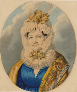 Grevinnan Natalia Fyodorovna Gorchakova, tidigt 1830-tal.