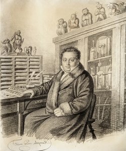 Porträtt av baron Paul Ludwig Schilling von Cannstatt 1786-1837, före 1822.