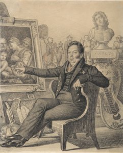Porträtt av greve Nikita Ivanovich Dondukov-Korsakov 1776-1857, 1821.