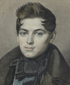 Porträtt av Ivan Petrovich Postnikov, 1834.