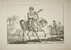 Chef Mameluk av Carle Vernet