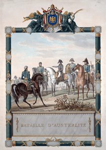 Slaget vid Austerlitz den 2 december av Carle Vernet