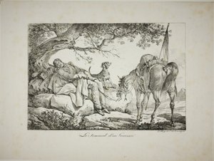 Sova krigare av Carle Vernet