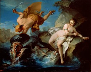 Perseus och Andromeda, 1600-talet.