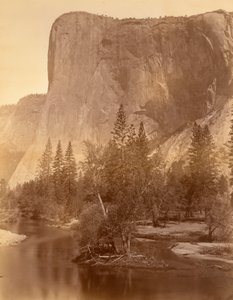 El Capitan av Carleton E. Watkins