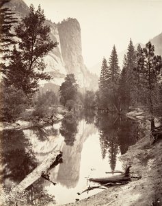 Washington Tower, Yosemite, ca. 1872, tryckt ca. 1876.
