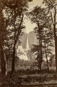 Yosemite Falls, 2634 ft. av Carleton E. Watkins