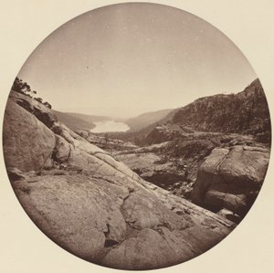 Donner Lake, Kalifornien, ca. 1860-talet. av Carleton Emmons Watkins
