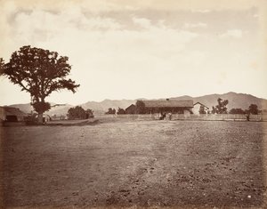 Santa Margarita Ranch, 1876, tryckt ca. 1876. av Carleton Emmons Watkins