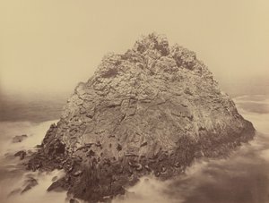 Sugar Loaf Island, Farallonerna,1868/1869 (foto) av Carleton Emmons Watkins