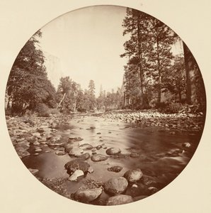 [Yosemite National Park, Kalifornien], ca. 1878. av Carleton Emmons Watkins